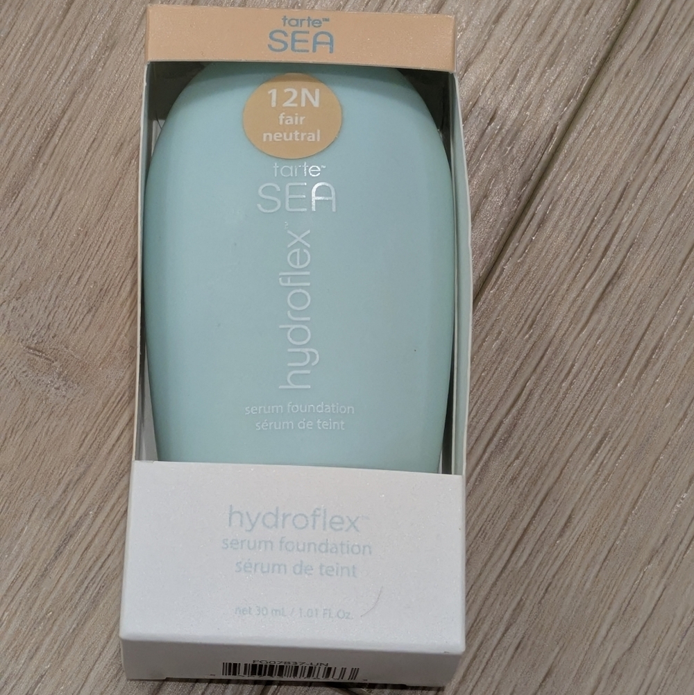Tarte SEA Hydroflex Serum Foundation - Fair Neutral- New In Box
